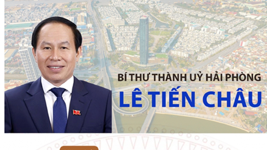 Chân dung ông Lê Tiến Châu - Bí thư Thành uỷ Hải Phòng (mới)
